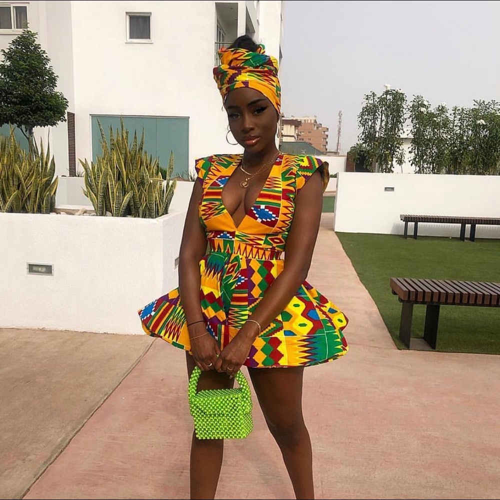 Ankara African Print Dress